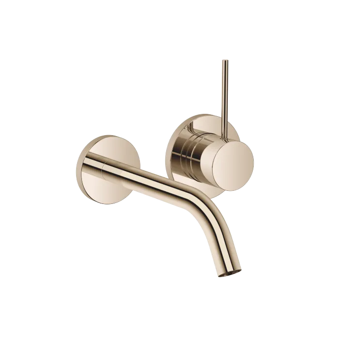 META META SLIM Wall-mounted single-lever mixer without drain - Light gold - 36 860 662-26 0010