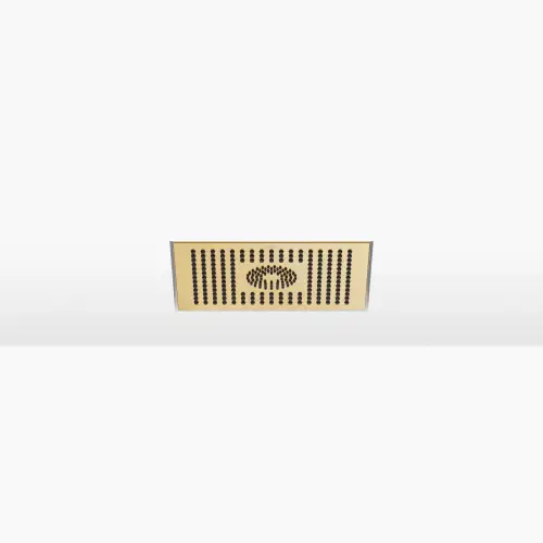 Rainshower for recessed ceiling installation 300 x 240 mm - Brushed Gold (PVD) - 28 043 980-37