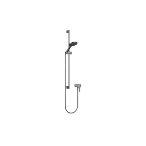 Concealed single-lever mixer with integrated shower connection with shower set without hand shower - Dark Chrome - 36 110 970-19