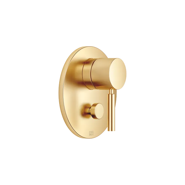 Concealed single-lever mixer with diverter - Brushed Durabrass (23kt Gold) - 36 120 660-28