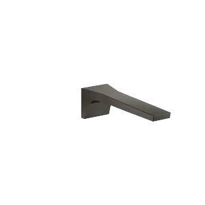 CL.1 Wall-mounted basin spout without pop-up waste - Brushed Dark Platinum - 13 800 705-99