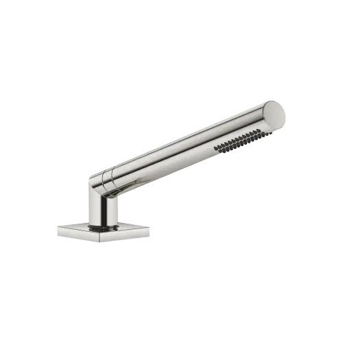 Hand shower set for bath rim or tile edge installation - Platinum - 27 702 980-08 0050
