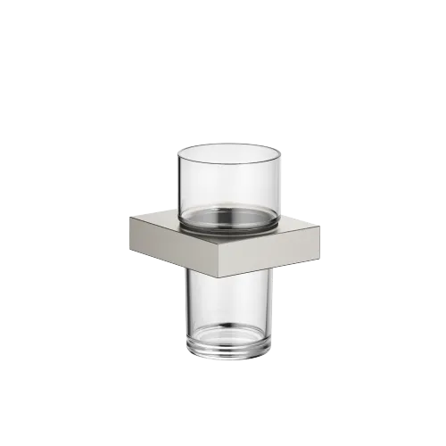 Tumbler holder , wall model - Brushed Platinum - 83 400 780-06
