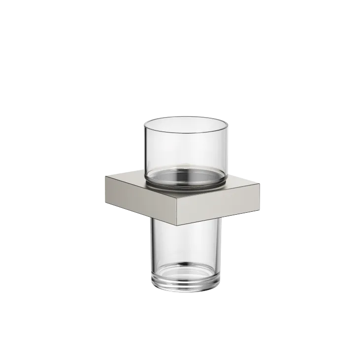 Portabicchiere modello da parete - Platinato spazzolato - 83 400 780-06