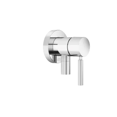 Concealed single-lever mixer with cover plate with integrated shower connection - Chrome - 36 045 660-00