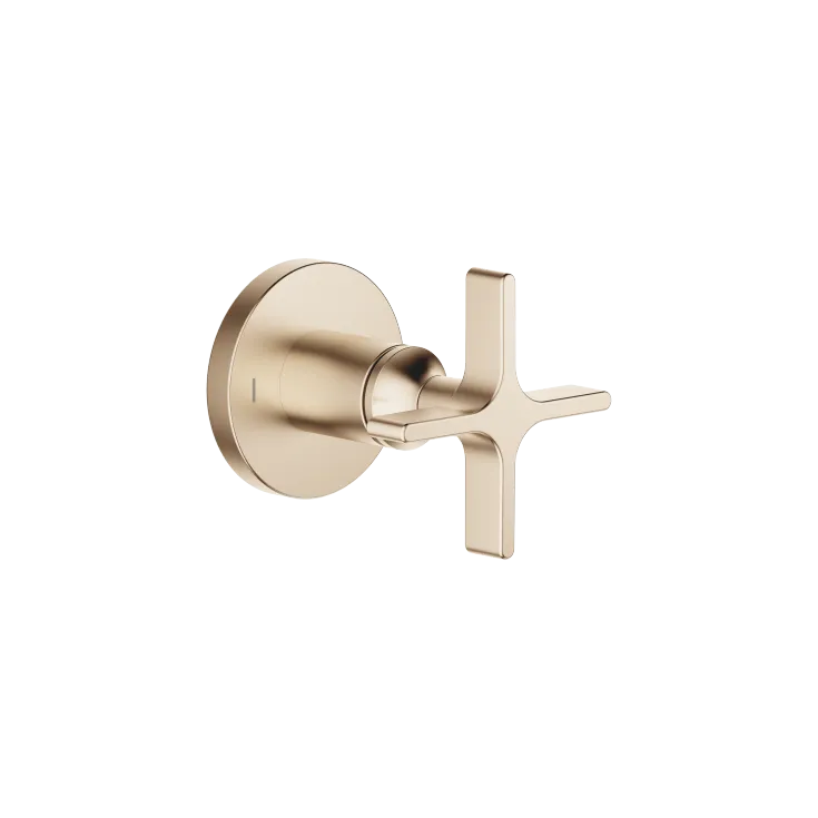 VAIA Concealed two-way diverter - Brushed Champagne (22kt Gold) - 36 200 809-46