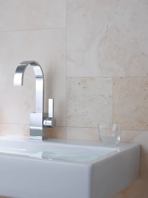 Premium design washbasin faucet puristic