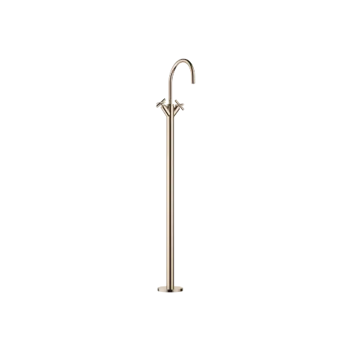 TARA Single-hole lavatory mixer with stand pipe without drain - Champagne (22kt Gold) - 22 585 892-47 0010