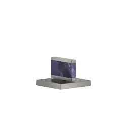 Handle Nature Squared Mussel Shell Gaya Blue - Brushed Dark Platinum - XV-01 4647