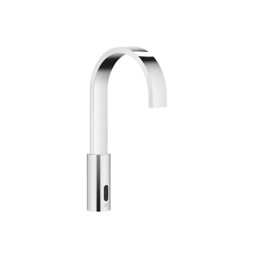 MEM Chrome Washstand faucets: Washstand fitting with electronic opening and closing function without pop-up waste