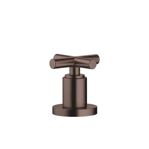 TARA Deck valve clockwise closing cold or hot - Brushed Dark Bronze (PVD) - 20 000 892-43