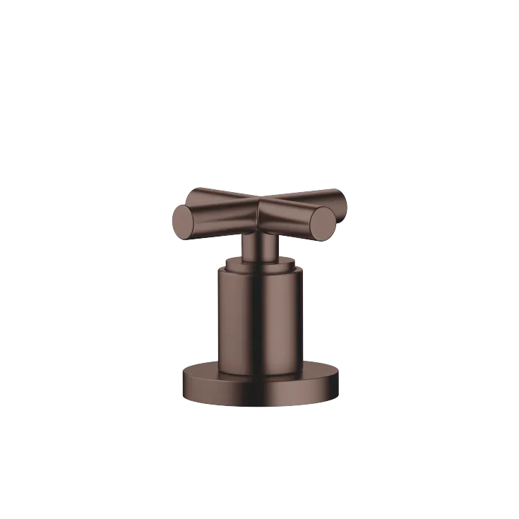 TARA Seitenventil , rechtsschließend , kalt oder warm - Dark Bronze gebürstet (PVD) - 20 000 892-43