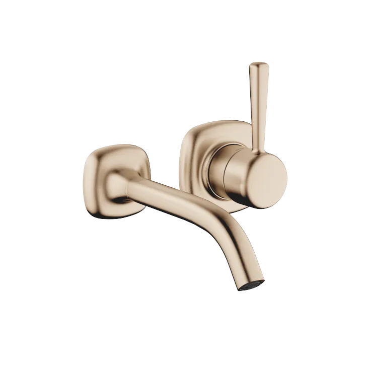 COYA Eengreeps wandmengkraan zonder afvoergarnituur - Champagne geborsteld (22kt Goud) - 36 860 404-46