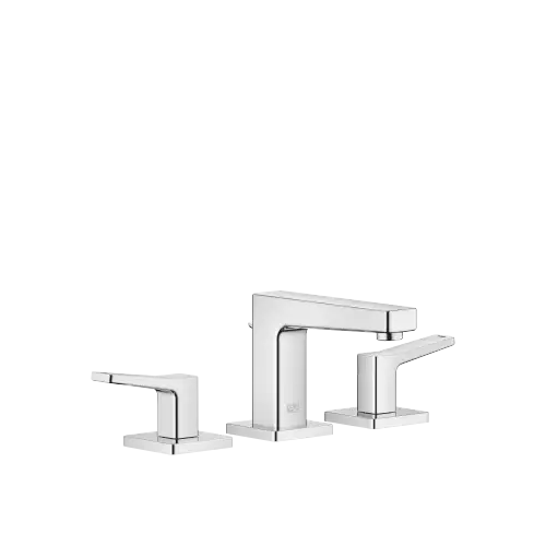 DORNBRACHT YARRE Three-hole basin mixer with pop-up waste - Chrome - 20 713 832-00