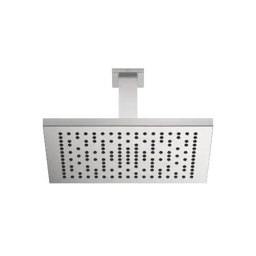 Rain shower ceiling-mounted 11-3/4" x 9-1/2" - Brushed Platinum - 28 775 980-06 0010
