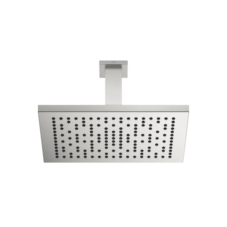 Rain shower with ceiling fixing 300 x 240 mm - Brushed Platinum - 28 775 980-06 0010
