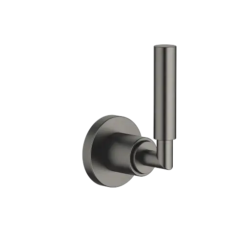 TARA Wall valve clockwise closing 1/2" - Brushed Dark Platinum - 36 607 882-99