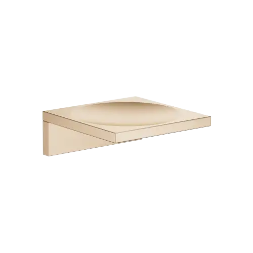 Soap dish , wall model - Brushed Champagne (22kt Gold) - 83 410 780-46