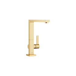 LOT Single-lever mixer for rinsing/Profi spray - Brushed Durabrass (23kt Gold) - 33 826 680-28