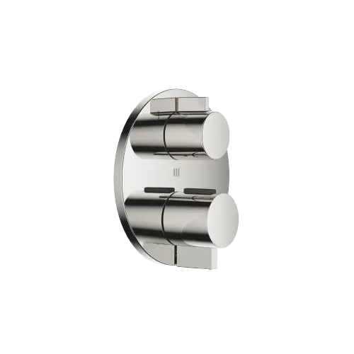 Concealed thermostat with three-way diverter - Platinum - 36 428 970-08 0010
