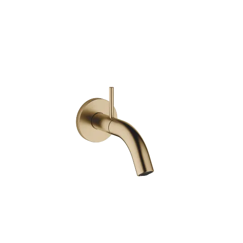 META Wandventil , Kaltwasser ohne Ablaufgarnitur - Dark Brass gebürstet (PVD) - 30 010 662-39