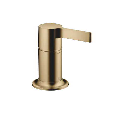 VAIA Single-lever bath mixer for bath rim or tile edge installation - Brushed Dark Brass (PVD) - 29 300 809-39