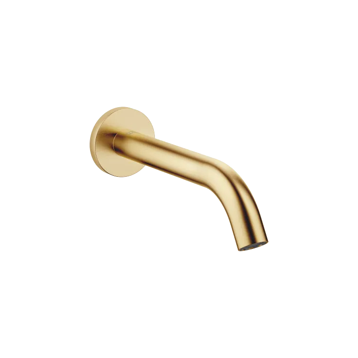 META Bath spout for wall mounting - Brushed Gold (PVD) - 13 801 660-37