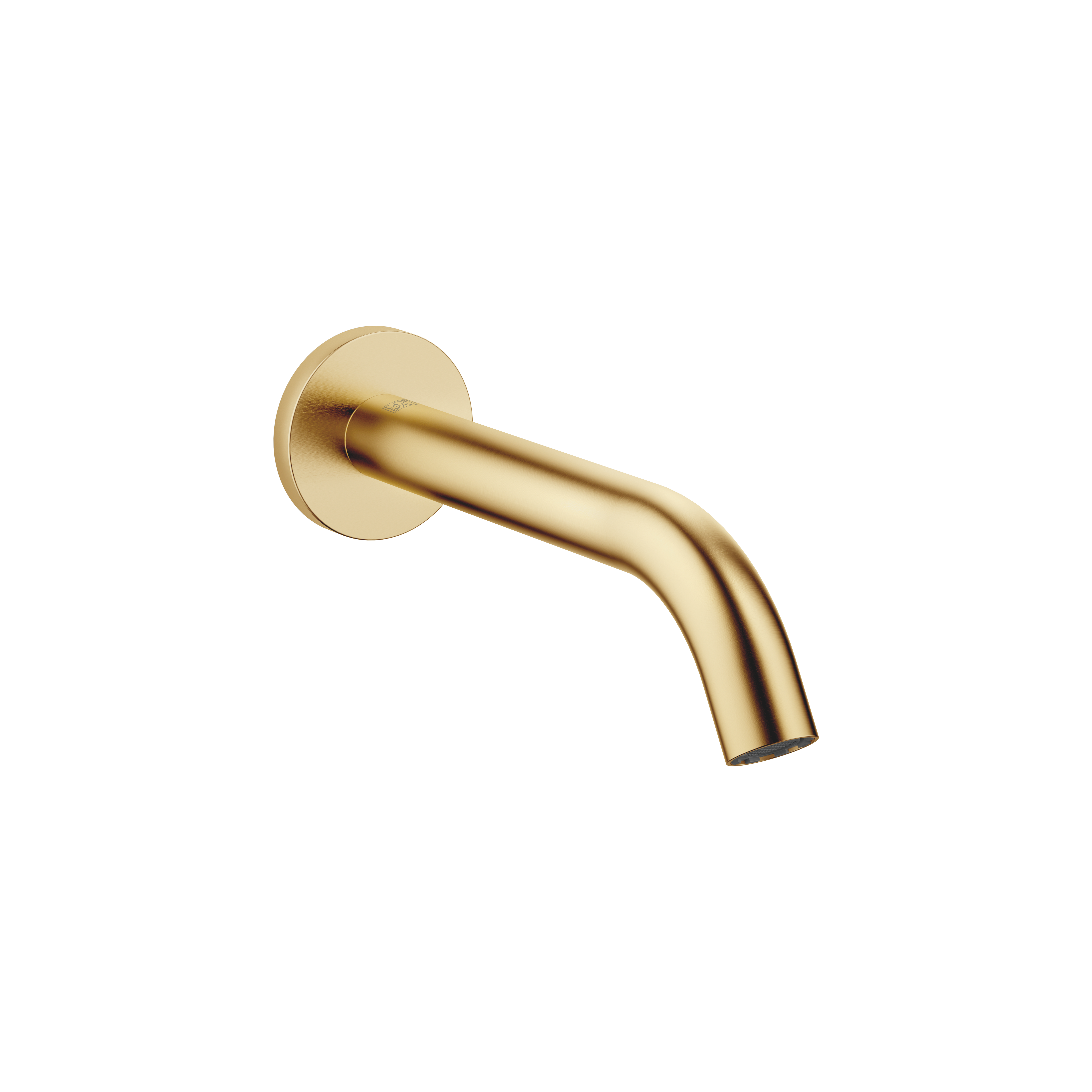 META Brushed Gold (PVD) : Bath spout for wall mounting