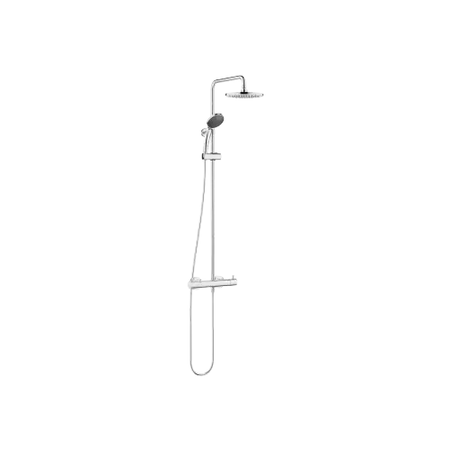 Showerpipe with shower thermostat with hand shower set 220 mm - Chrome - 34 463 979-00 0050