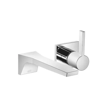 Wall-mounted single-lever basin mixer without pop-up waste - 36 860 705-00