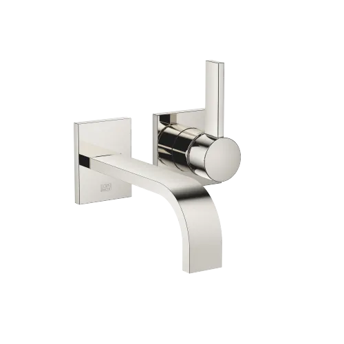MEM Waschtisch-Wand-Einhandbatterie ohne Ablaufgarnitur - Platin - 36 860 782-08