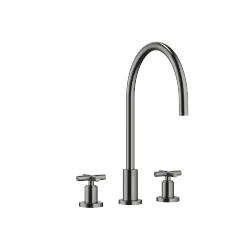 TARA Three-hole mixer - Brushed Dark Platinum - 20 816 892-99
