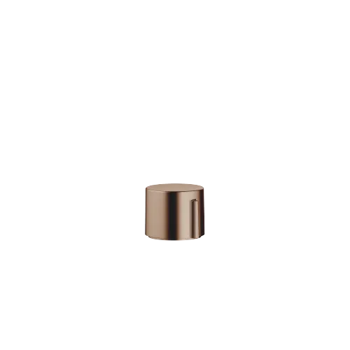 Strainer waste with control handle - Brushed Bronze (PVD) - 10 712 970-42
