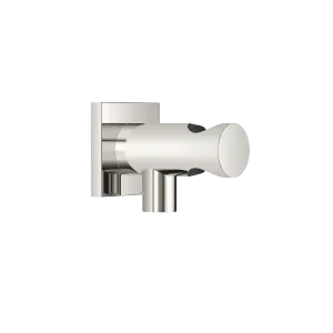 Wall elbow with integrated shower holder - Platinum - 28 490 970-08
