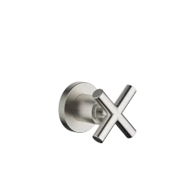 TARA Wall valve clockwise closing 1/2" - Brushed Platinum - 36 607 892-06