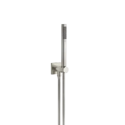 Hand shower set with integrated shower holder - Brushed Platinum - 27 802 970-06 0050