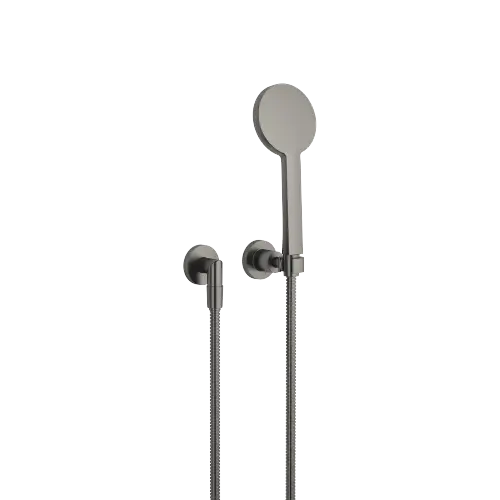 TARA Hand shower set with individual rosettes - Brushed Dark Platinum - 27 803 892-99 0050
