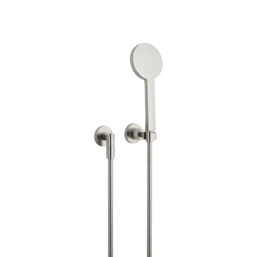 TARA Hand shower set with individual rosettes - Brushed Platinum - 27 803 892-06