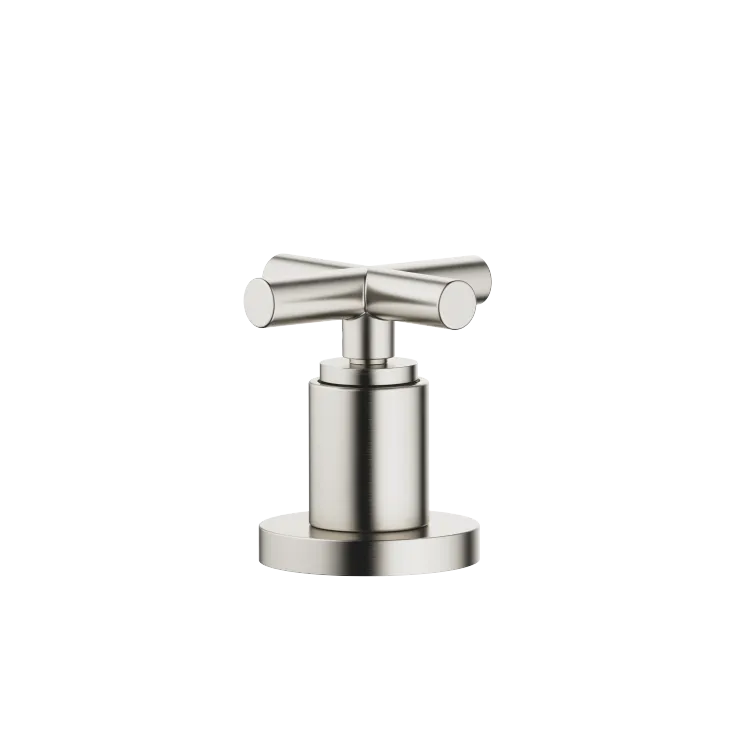 TARA Two-way diverter for bath rim or tile edge installation - Brushed Platinum - 29 140 892-06