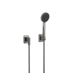LISSÉ Hand shower set with individual rosettes - Brushed Dark Platinum - 27 803 845-99 0050