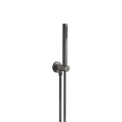 Hand shower set with integrated shower holder - Brushed Dark Platinum - 27 812 660-99