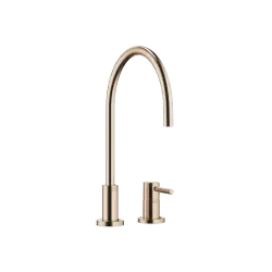 TARA Two-hole mixer with individual rosettes - Brushed Champagne (22kt Gold) - 32 816 888-46 0010