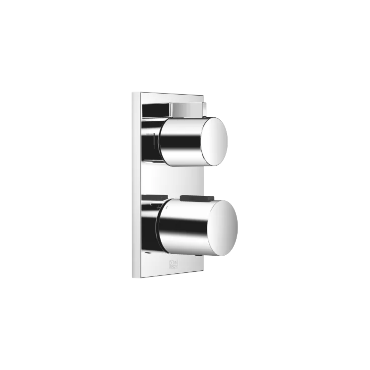 Concealed thermostat with two function volume control - Chrome - 36 426 670-00