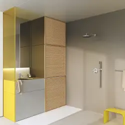 Premium design rain shower minimalistic