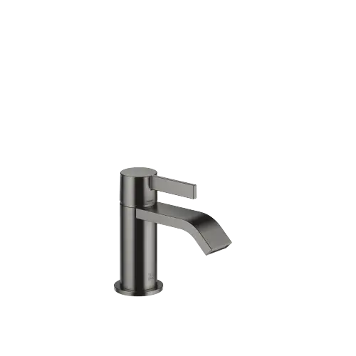 IMO Single-lever basin mixer without pop-up waste - Brushed Dark Platinum - 33 525 671-99