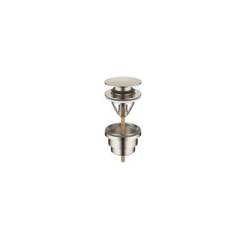 Piletta con chiusura a scatto 1 1/4" - Platinato spazzolato - 10 125 970-06