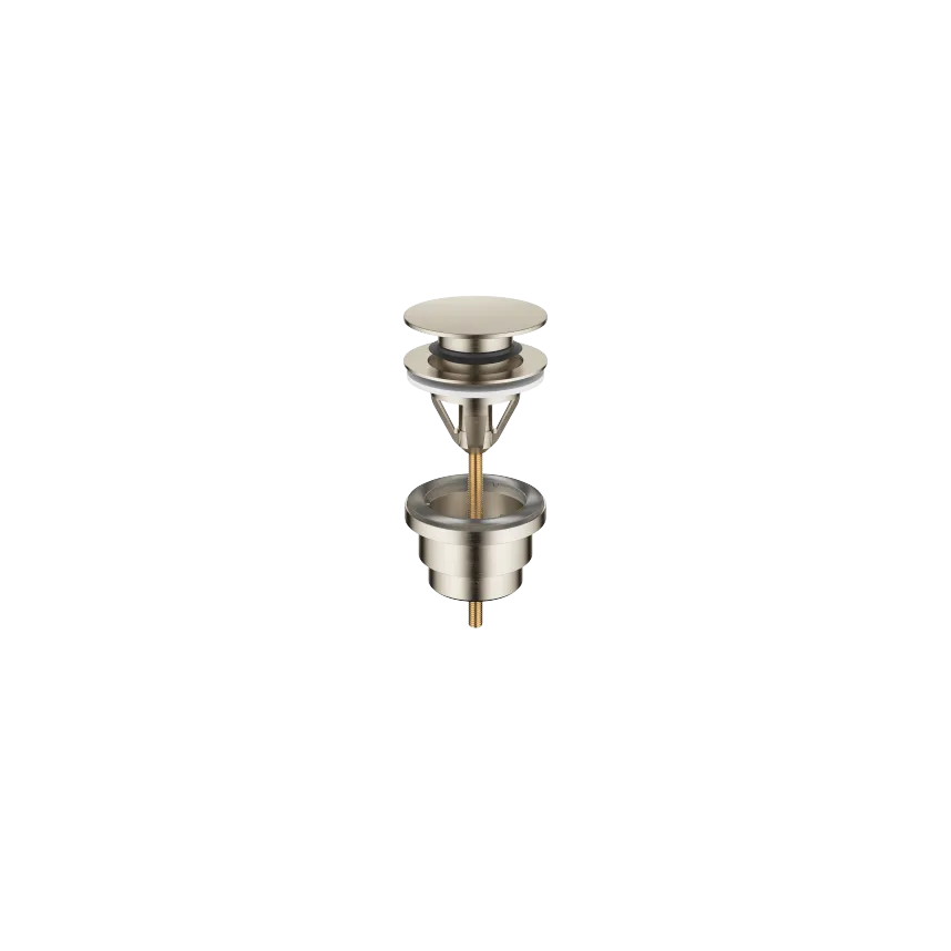 Basin Waste with push fastening 1 1/4" - Brushed Platinum - 10 125 970-06