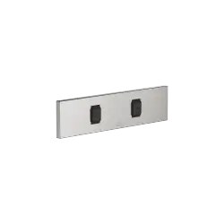 WATER FAN horizontal Concealed body spray - Brushed Platinum - 36 512 979-06