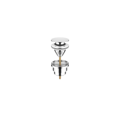 Basin Waste with push fastening 1 1/4" - Chrome - 10 125 970-00
