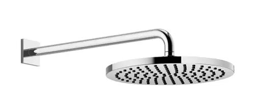 Regenbrause mit Wandanbindung 300 mm - Light Gold (PVD) - 28 677 670-26